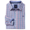 Crew Clothing Classic Gingham Shirt Sporting Blue / Purple / Cassis Large