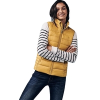 Crew Clothing Womens Lightweight Gilet Yellow 8