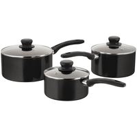 Judge Radiant 3 Piece Non-Stick Saucepan Set