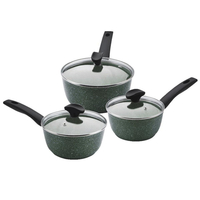 Prestige Eco 3 Piece Non-Stick Saucepan Set