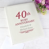 40th Ruby Anniversary Traditional Album