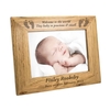 5x7 Baby Feet Wooden Photo Frame