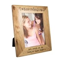 5x7 Best Friends Wooden Photo Frame