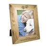 5x7 Paw Prints Wooden Photo Frame