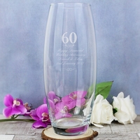 60 Years Bullet Vase