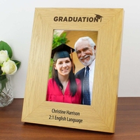6x4 Graduation Wooden Photo Frame