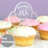 Acrylic Balloon Cake Topper