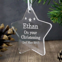 Acrylic Star Decoration