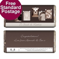 Affection Art Mr & Mrs Milk Chocolate Bar