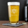 Age Crest Pint Glass