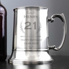 Age Crest Stainless Steel Tankard