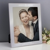 Always & Forever Silver 8x10 Photo Frame