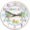 Animal Alphabet Boys Clock