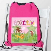 Animal Alphabet Girls Swim & Kit Bag