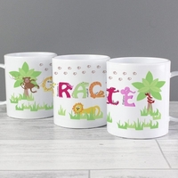 Animal Alphabet Plastic Cup Girls