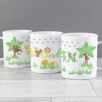 Animal Alphabet Plastic Cup