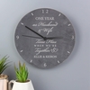 Anniversary Slate Clock