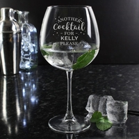 Another Cocktail Balloon Glass