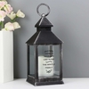 Antique Scroll Black Lantern