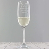 Any Message Prosecco Flute
