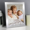 Any Message Silver 8x10 Photo Frame