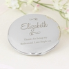 Any Message Swirls & Hearts Compact Mirror