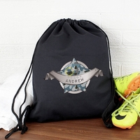Army Camo Black Swim & Kit Bag