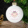 Baby Girl My First Christmas Bauble