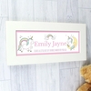 Baby Unicorn Name Frame