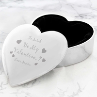 Be My Valentine Heart Trinket Box