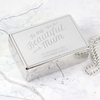 Beautiful Mum Rectangular Jewellery Box