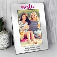 Bestie 6x4 Silver Photo Frame