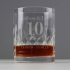 Big Age Cut Crystal Whisky Tumbler