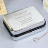 Birdesmaid Box and Heart Necklace