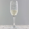 Birthday Craft Flute Glass