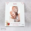 Boofle Shared Heart White 6x4 Photo Frame