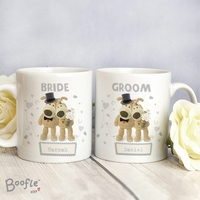Boofle Wedding Couple Mug Set