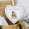 Boofle Wedding Large Wooden Heart Decoration