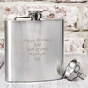 Boxed Stainless Steel Hip Flask