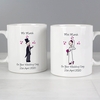 Bride & Groom Mug Set