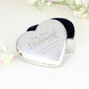 Bridesmaid Swirls & Hearts Trinket Box