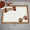 Brown Dotty Dog Placemat