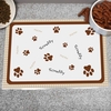 Brown Gingham Cat Placemat