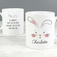 Bunny Features Mug