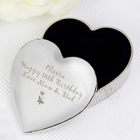 Butterfly Heart Trinket Box