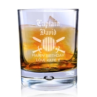 Captain Tumbler Bubble Glass