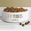 Cat Features 14cm Medium White Pet Bowl