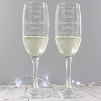 Celebration Pair of Flutes with Gift Box