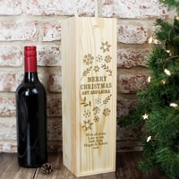 Christmas Frost Bottle Presentation Box
