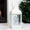 Christmas Frost White Lantern